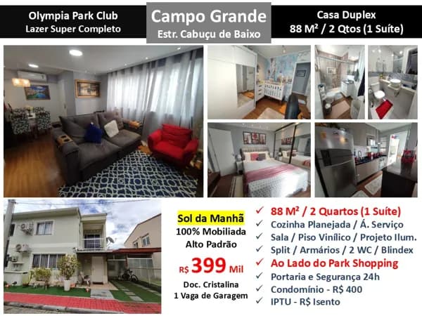 Casa Campo Grande Olympia Park 88M² 8
