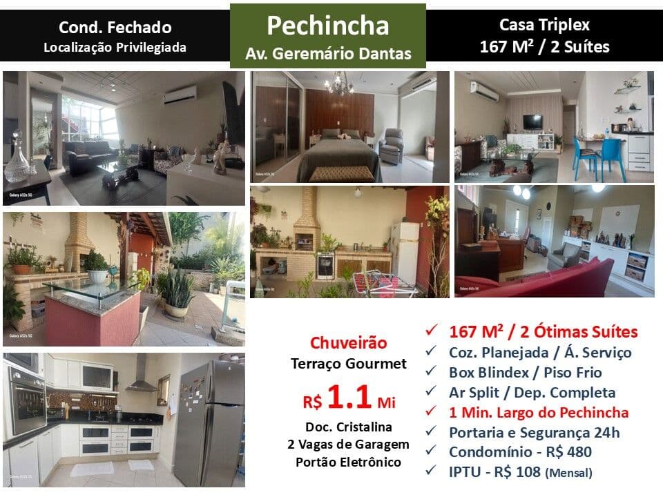 Casa JPA Pechincha Geremário Dantas 167M²