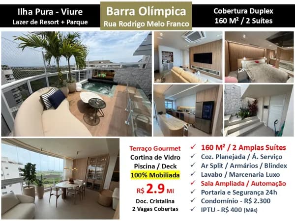 Cob Barra Olímpica Ilha Pura Viure 160M²