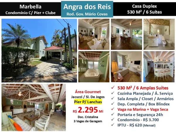 Casa Angra dos Reis Marbella 530M²