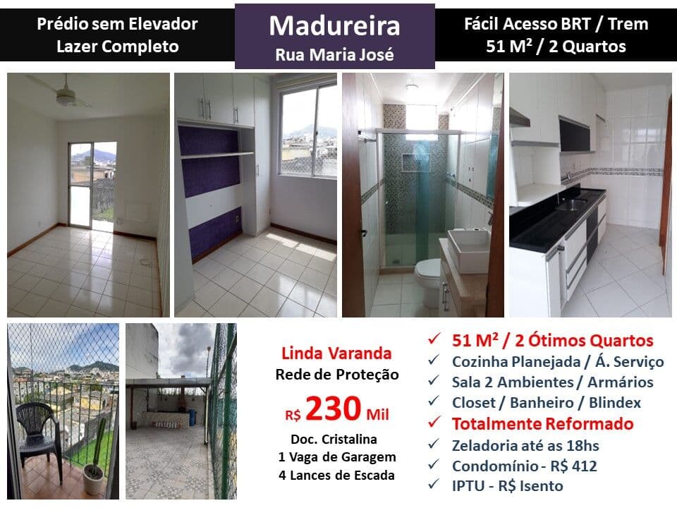 Apto Madureira Maria José 51M²