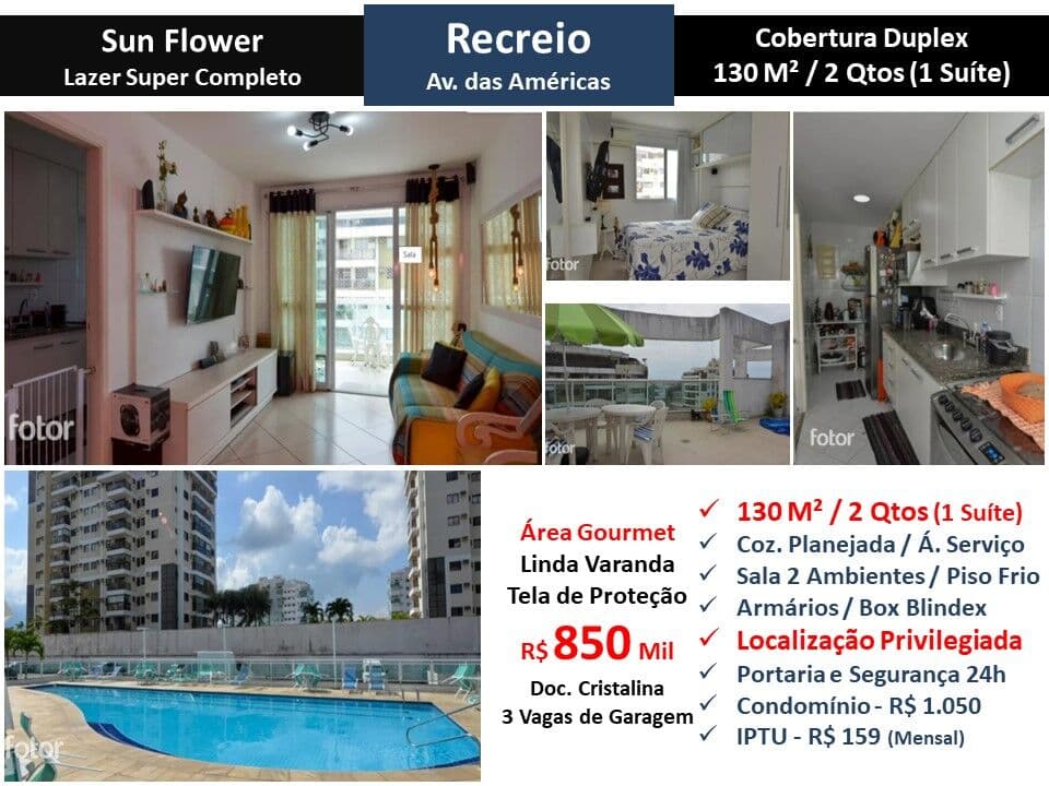 Cob Recreio Sun Flower 130M²