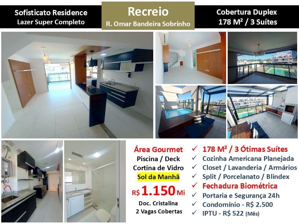 Cob Recreio Zico Sofisticato 178M²