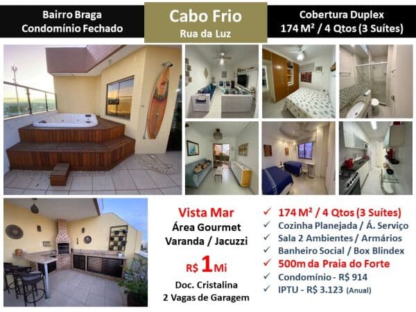Cob Cabo Frio Braga da Luz 174M²