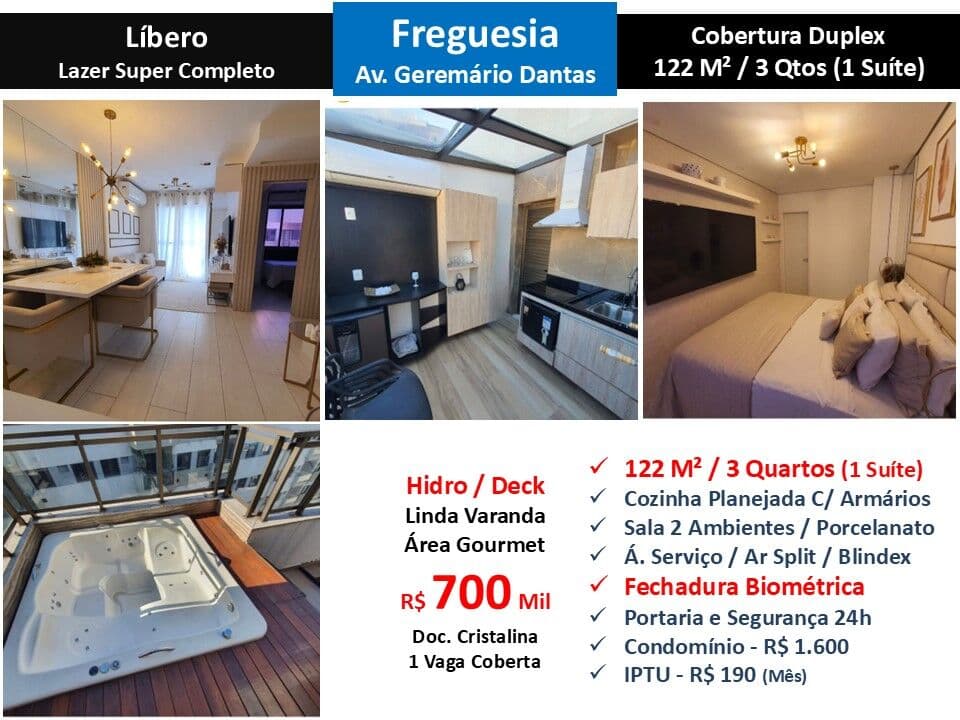 Cob JPA Freguesia Líbero 122M²