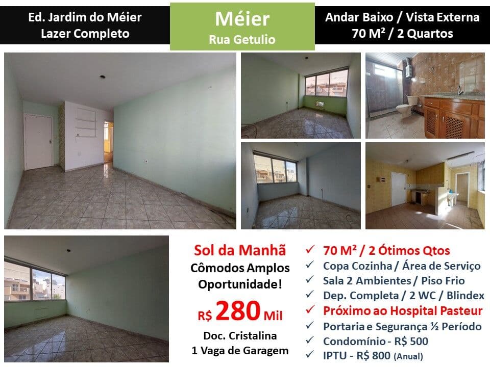 Apto Méier Getúlio 70M²