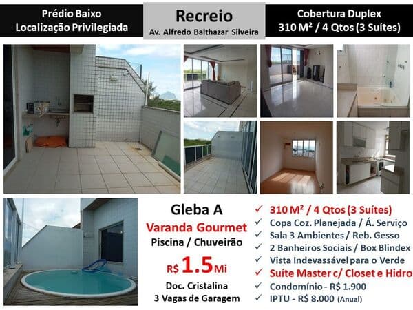 Cob Recreio Gleba A Alfredo Balthazar da Silveira 310M²