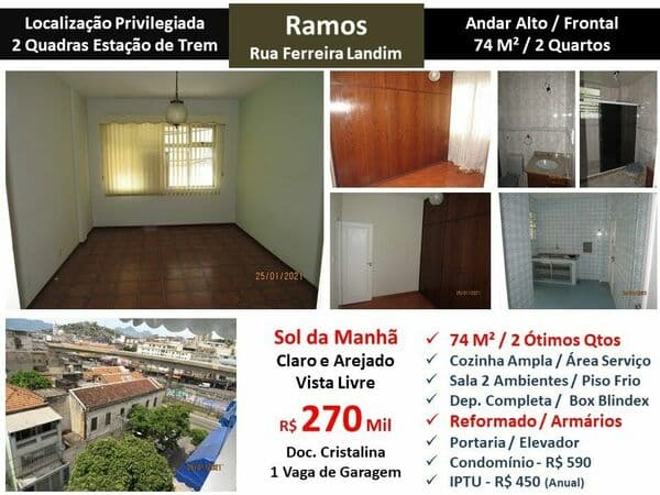 Apto Ramos Ferreira Landim 74M²