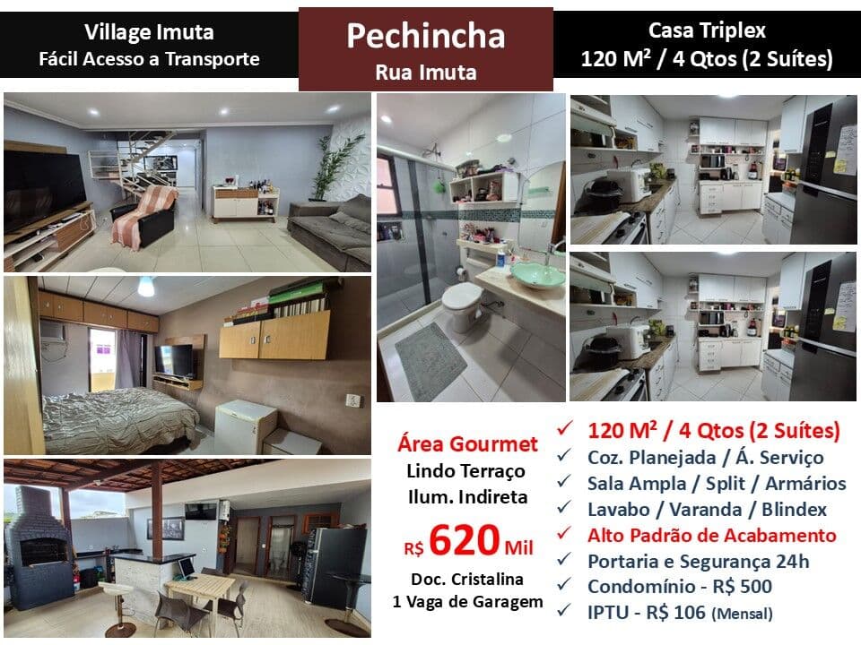 Casa JPA Pechincha Village Imuta 120M²