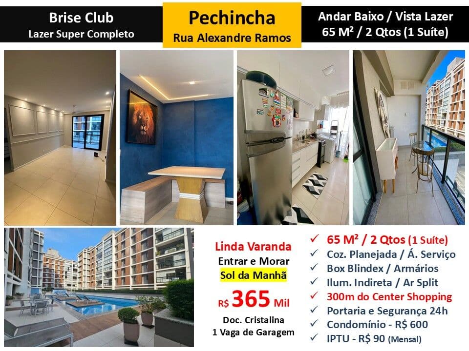 Apto JPA Pechincha Alexandre Ramos Brise 65M² 2