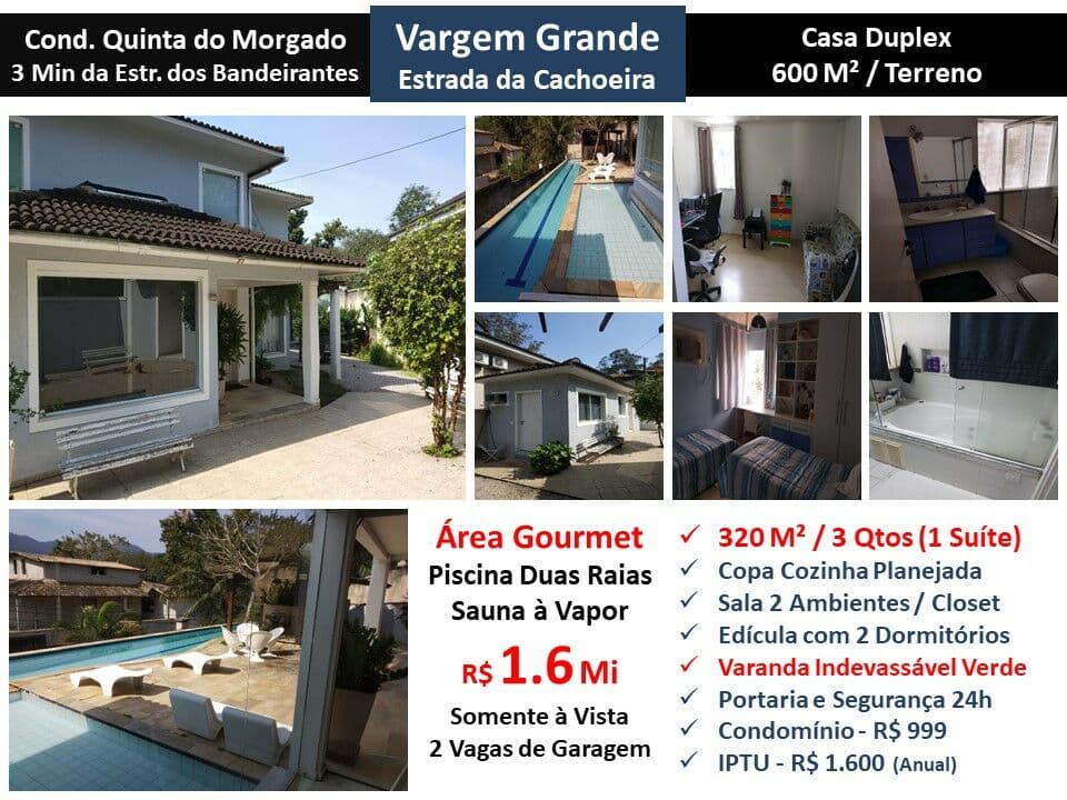 Casa Vargem Grande Quinta do Morgado 320M²