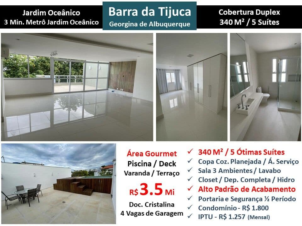 Cob Barra da Tijuca JO Georgina de Albuquerque 340M²