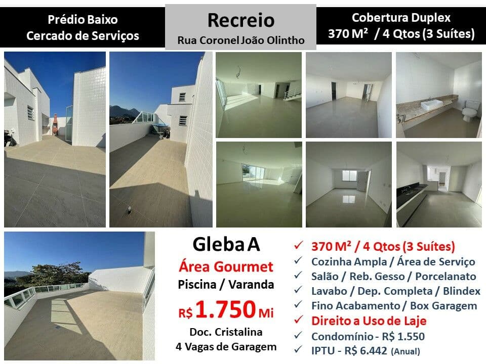 Cob Recreio Gleba A João Olintho 370M²