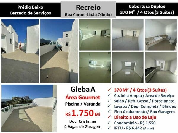 Cob Recreio Gleba A João Olintho 370M²