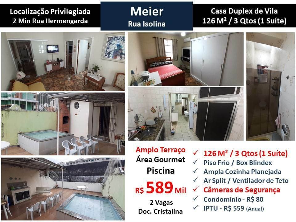 Casa de Vila em Rio de Janeiro - Méier