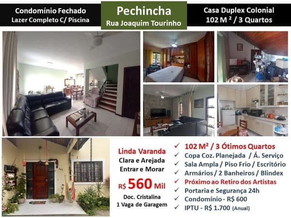 Casa JPA Pechincha Joaquim Tourinho 102M²