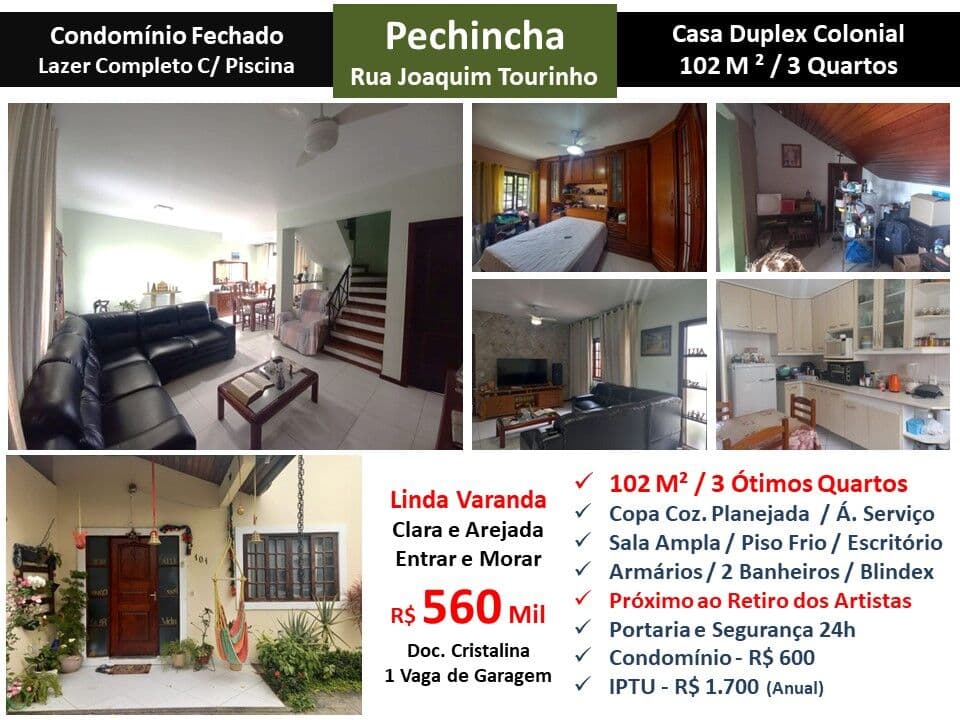 Casa JPA Pechincha Joaquim Tourinho 102M²