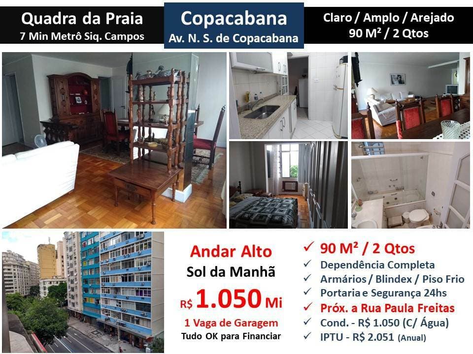 Apartamento em Rio de Janeiro - Copacabana