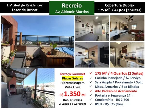 Cob Recreio Liv Lifestyle 175M²