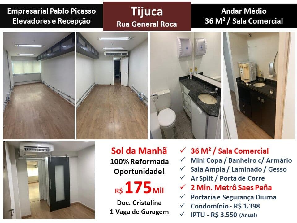 Sala Tijuca General Roca Pablo Picasso 36M²