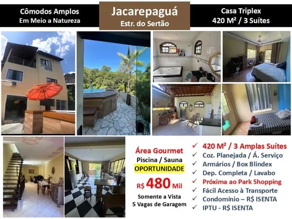 Casa JPA Estr. do Sertão 420M²
