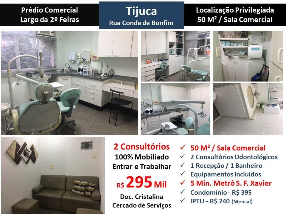 Sala Tijuca Conde de Bonfim 50M²