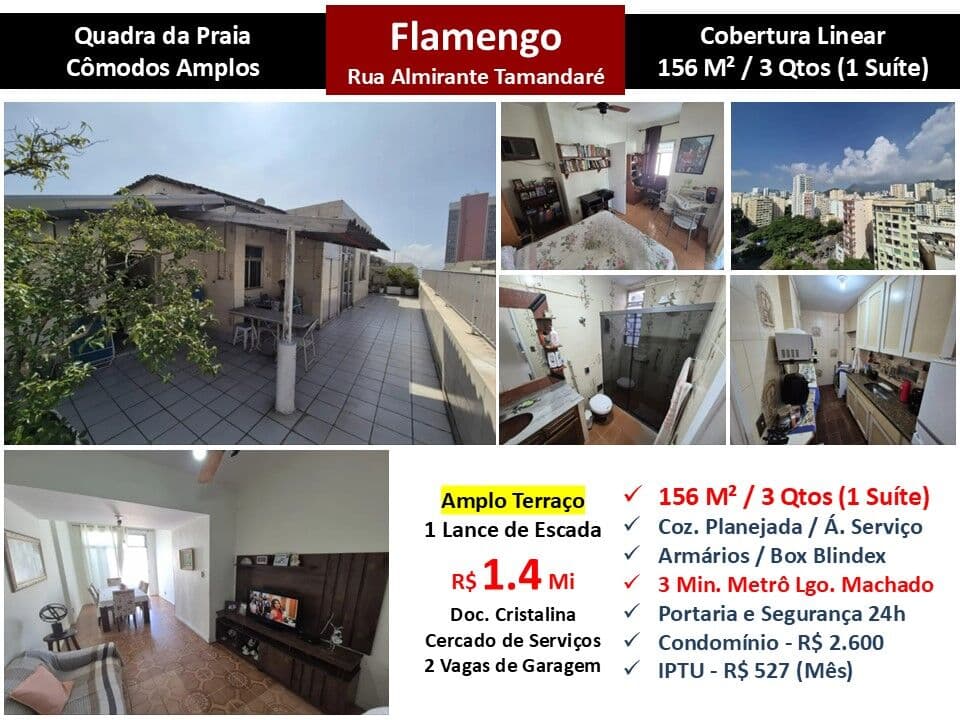 Cob Flamengo Alm. Tamandaré 156M² Linear