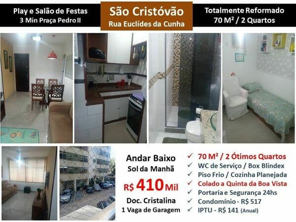 Apartamento em Rio de Janeiro - São Cristóvão
