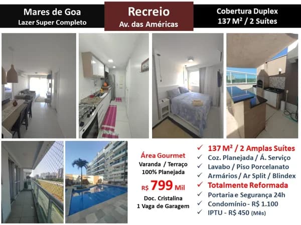 Cob Recreio Mares de Goa 137M²