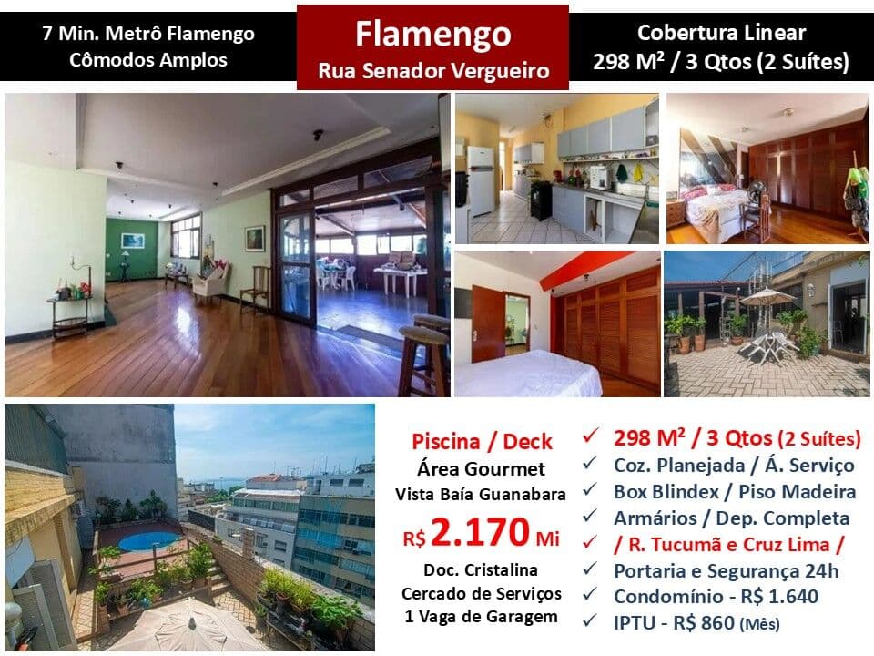 Cob Flamengo Sen. Vergueiro 298M² Linear