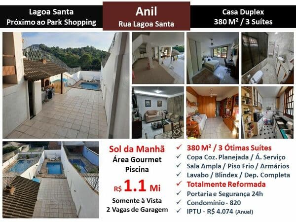 Casa JPA Anil Lagoa Santa 380M²