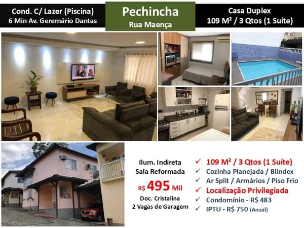 Casa JPA Pechincha Maenca 109M²