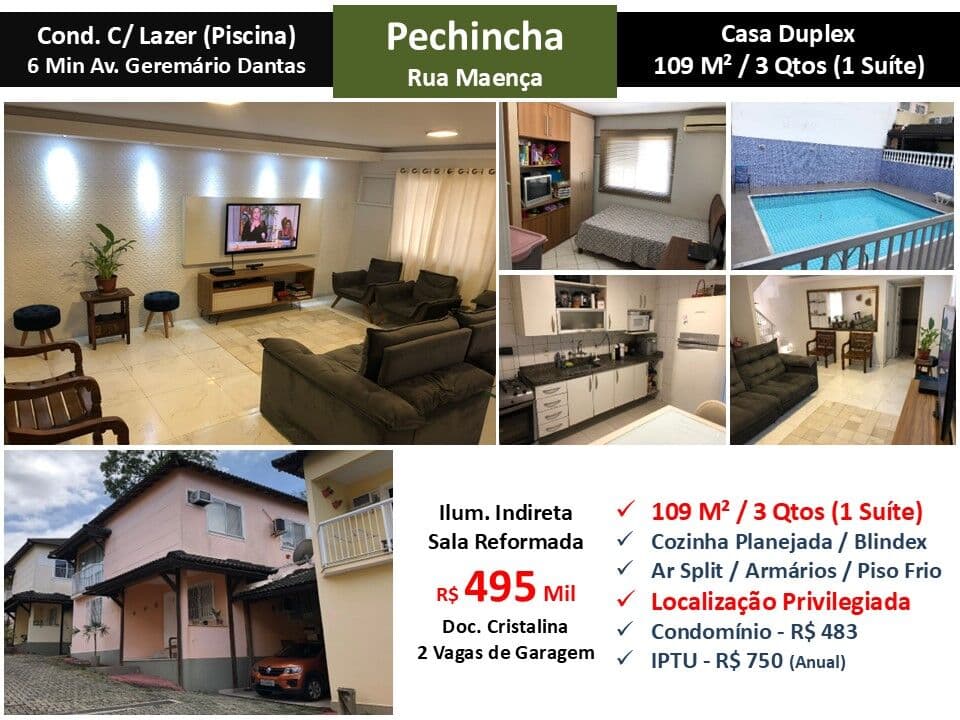 Casa JPA Pechincha Maenca 109M²