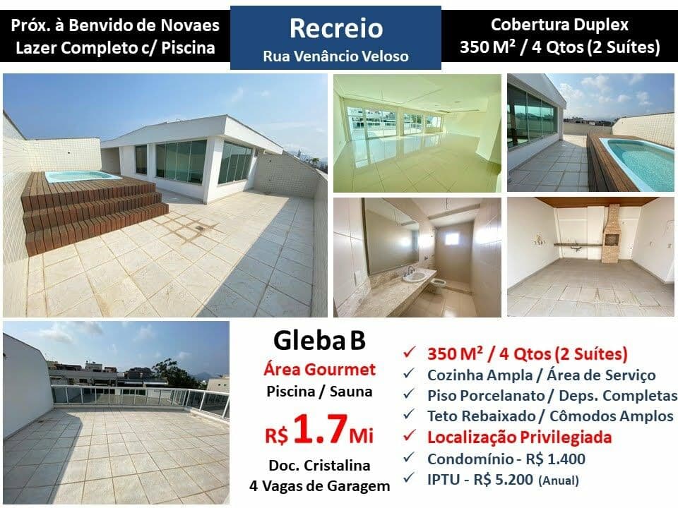 Cob Recreio Gleba B Venâncio Veloso 350M²