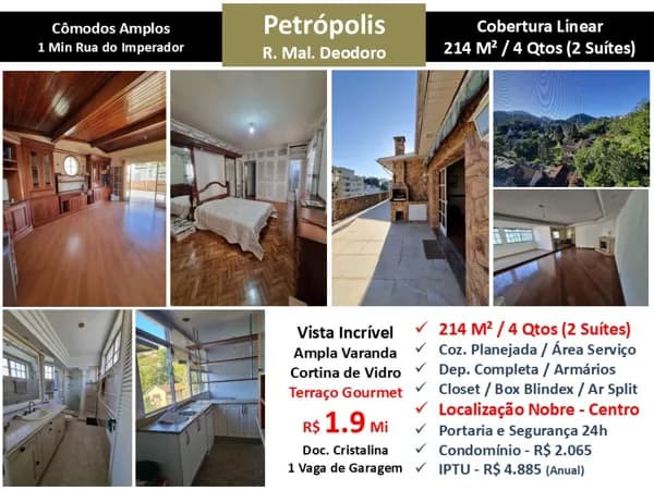 Cob Petrópolis R. Mal. Deodoro 214M² Linear