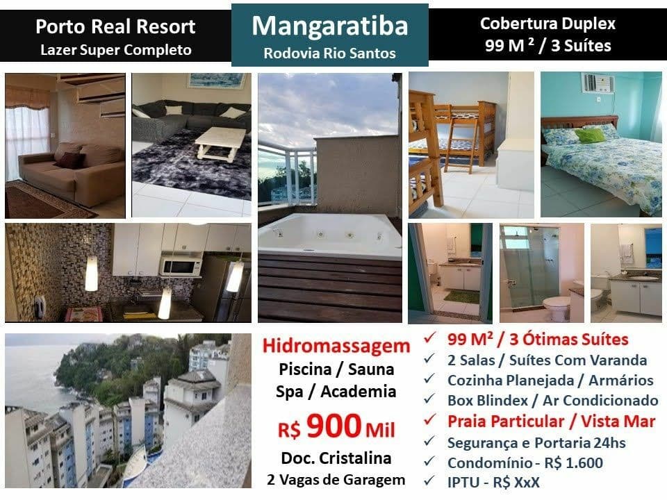 Cob Mangaratiba Porto Real 99M²