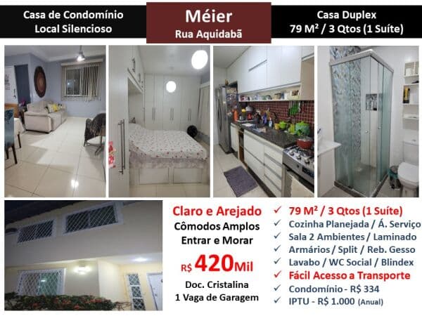 Casa Meier Aquidabã 79M²