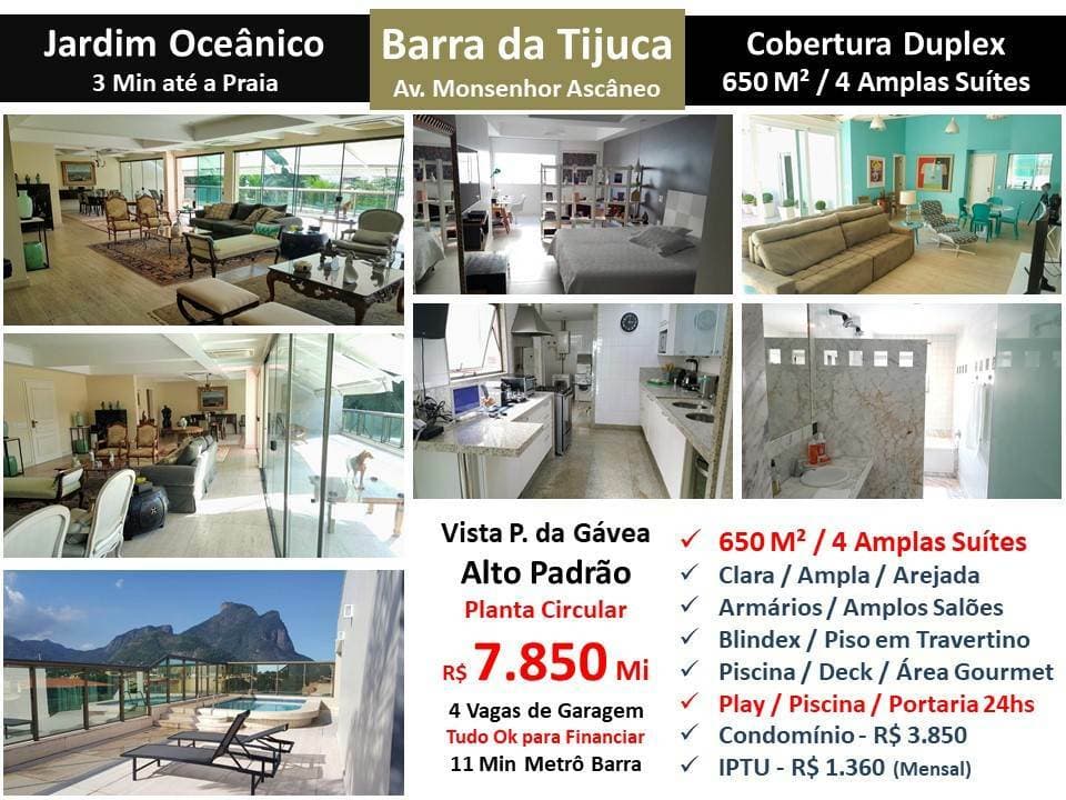 Apartamento em Rio de Janeiro - Barra da Tijuca