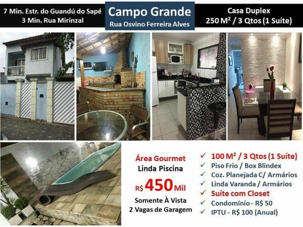 Casa Campo Grande Osvino Ferreira Alves