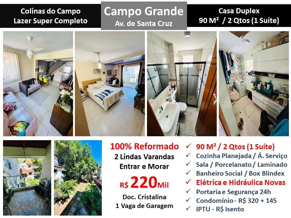Casa Campo Grande Colinas do Campo 90M² 3