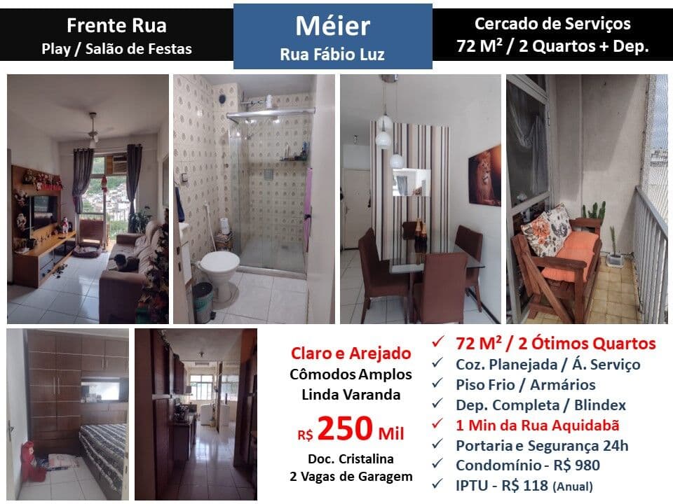 Apto Meier Fabio Luz 72M²