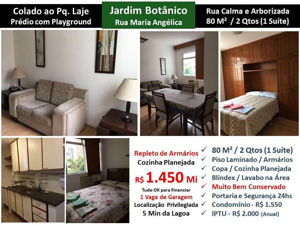 Apartamento em Rio de Janeiro - Jardim Botânico