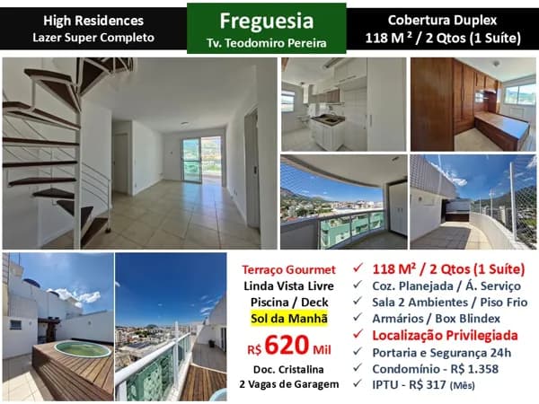 Cob JPA Freguesia High Residences 118M²
