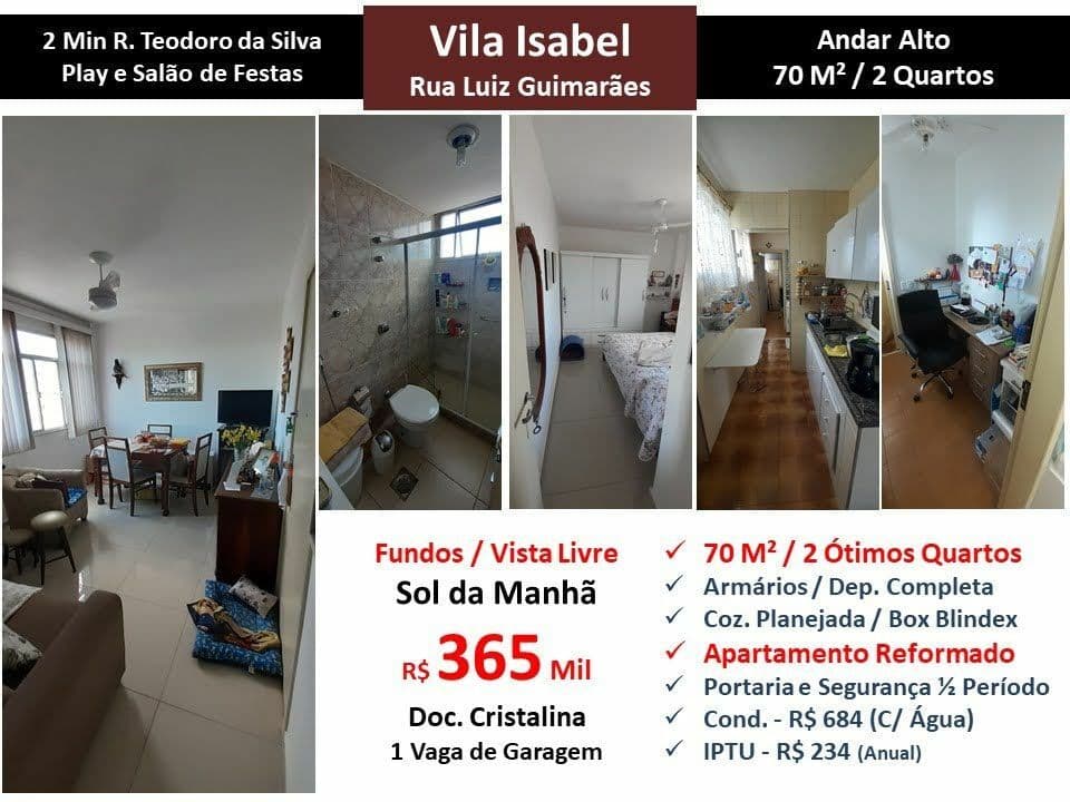Apartamento em Rio de Janeiro - Vila Isabel