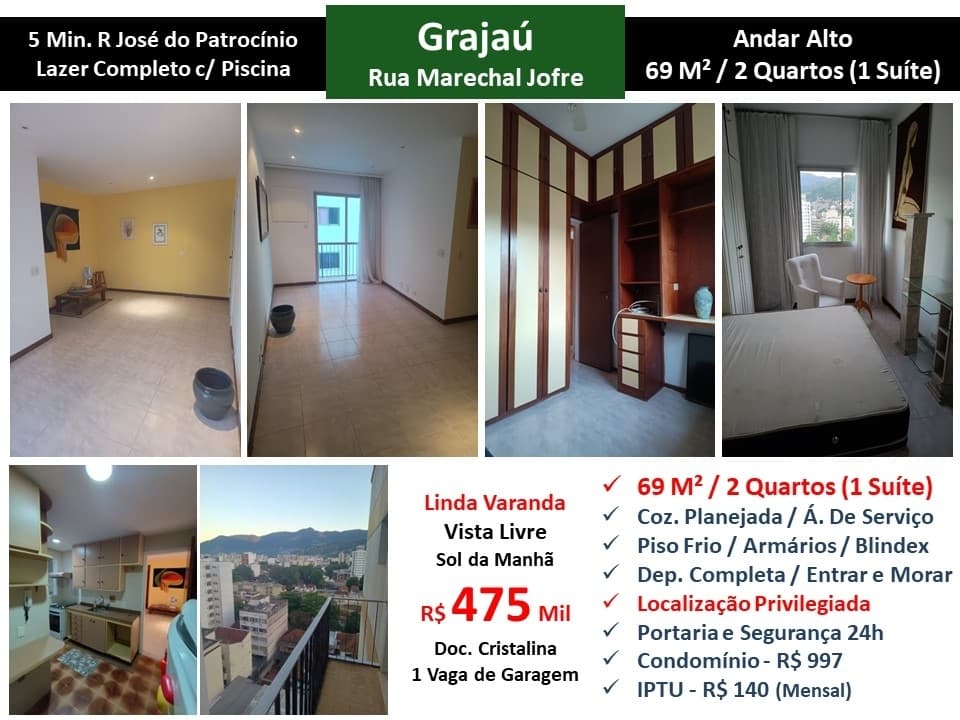 Apto Grajaú Marechal Jofre 69M²
