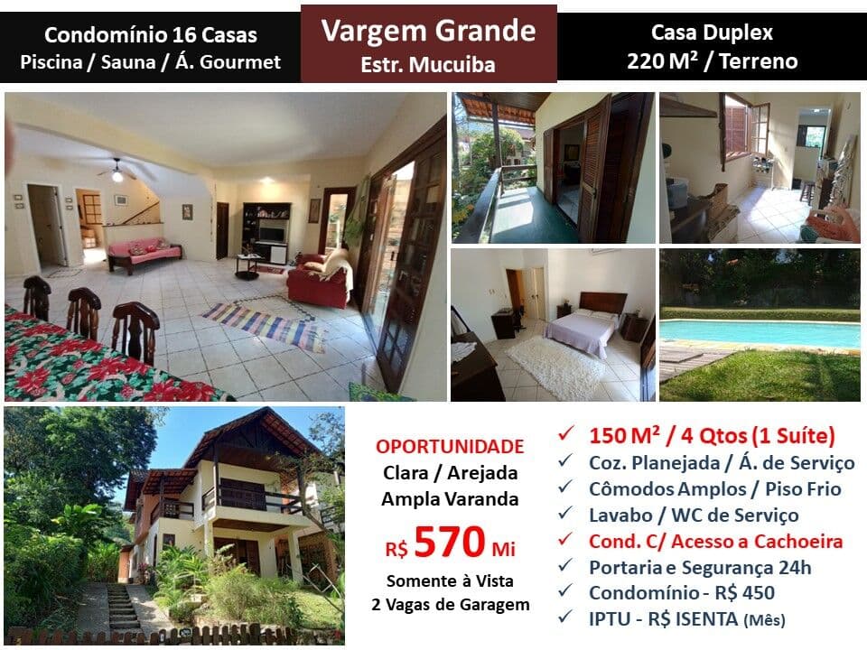 Casa Vargem Grande Mucuiba 150M²