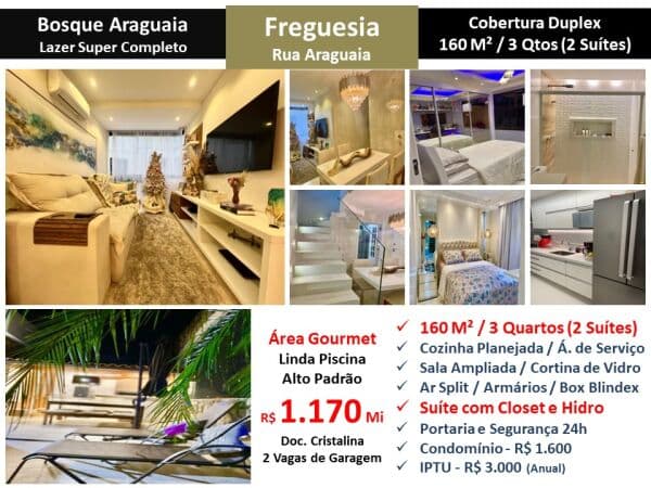 Cob JPA Freguesia Araguaia Bosque Araguaia 160M²