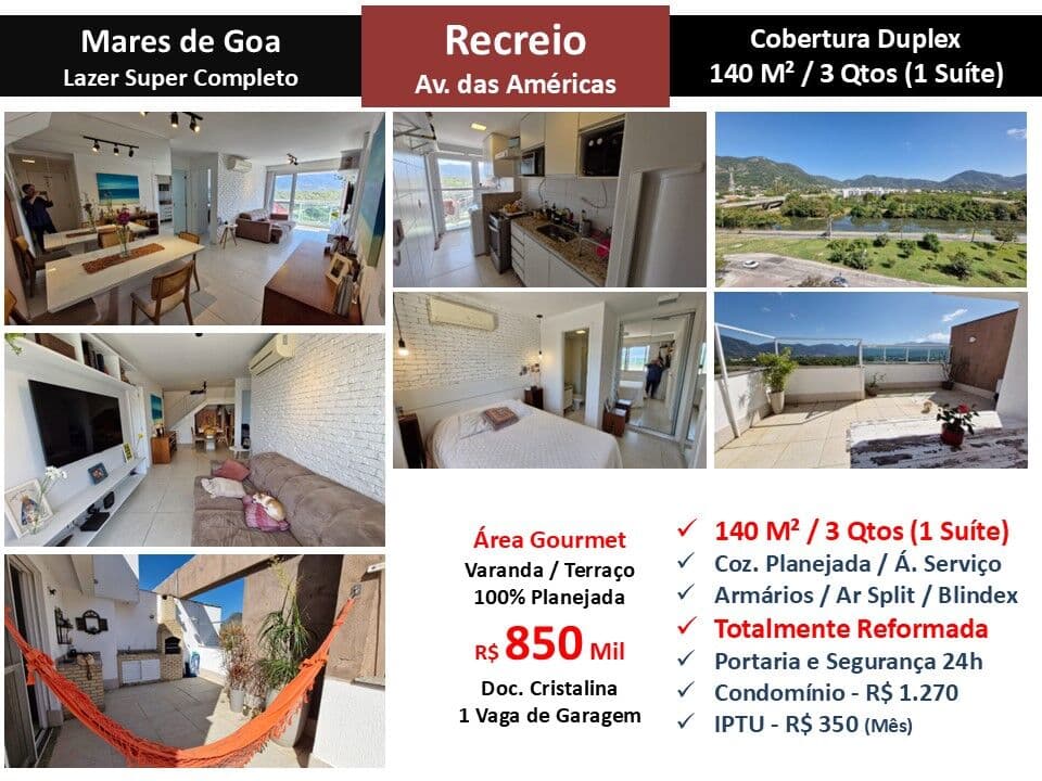 Cob Recreio Mares de Goa 140M² 2