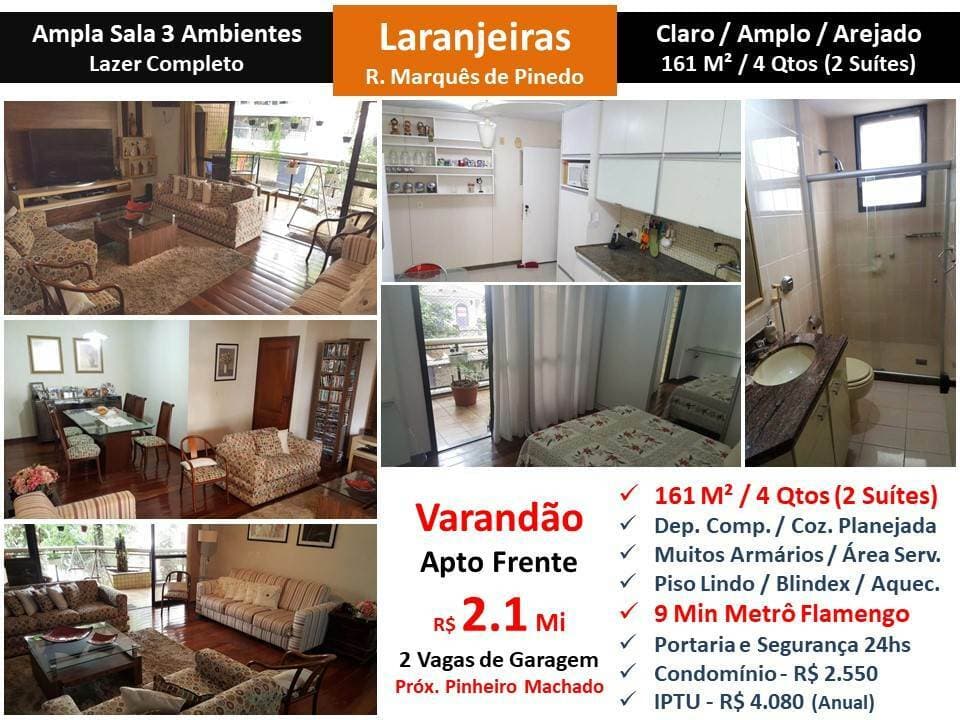 Apartamento em Rio de Janeiro - Laranjeiras