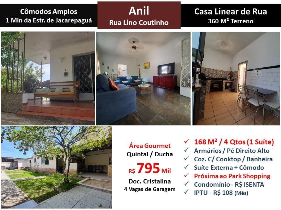 Casa JPA Anil Lino Coutinho 168M²